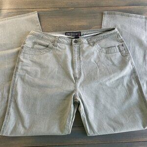 Chicos Chico’s Denim Light Green High Rise Jeans Pants Women’s Size 16 (X7)
